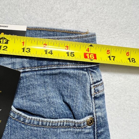 Lee Women's Stretch Flare Mid Rise Blue Denim Jeans Size 14S Legendary Style NWT - Picture 7 of 10